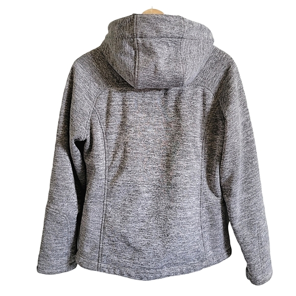 Chillax Soft Shell Jacket Heather Grey Size Medium - Picture 2 of 5